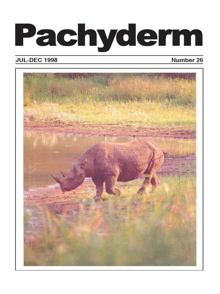 Rhino Poaching | PDF