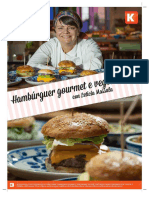 Apostila Hamburger Gourmet e Vegetariano