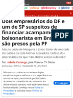 Dois Empresários Do DF e Um de SP Suspeitos de Fin