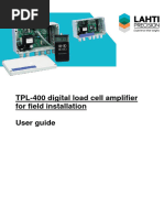 LAHTI PREC - EN - TPL-400 - User - Guide