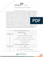 Edital de Convocação #27.02.001-2024 Proc - Seletivo 001-2023 Seduc