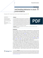 Business Cycle and Herding Behavior in Stock Returns: Theory and Evidence