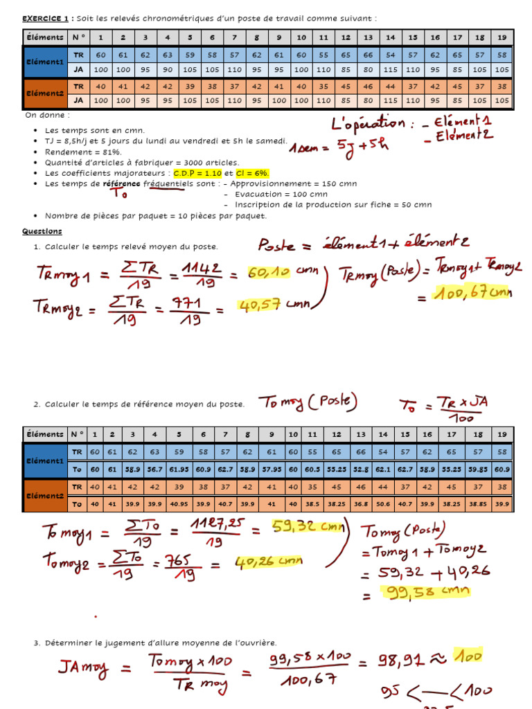 Simogramme Excel : Calculs de temps | PDF | Ordinateurs | Technologie ...