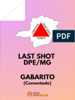 Simulado Last Shot Dpemg Gabarito