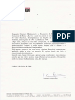 Carta de Recomendação de Vitor Bacalhau (Jorge Farinha)