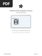 Adafruit GFX Graphics Library