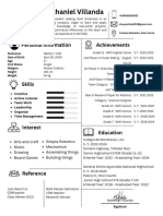 Resume Form