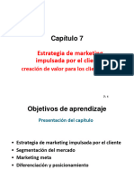 Estrategia de Marketing Impulsada Por El Cliente (Segmentacion) (Cap 7)