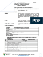 Form-cont-77-Formato de Verificacion Documentos Tecnicos y Economicos Contratacion