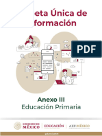 CUI Anexo III. Educación Primaria