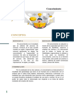 Trabajo de Investigación. CONOCIMIENTO