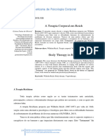 Diagramacao, ARpsic EDITORIAL 2 A Terapia Corporal em Reich Maio 2023