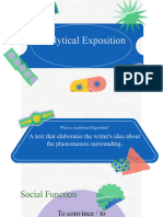 Analytical Exposition