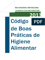 Boas Praticas GNR - Codigo HSA - 2013