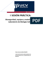 Clase Sesión Práctica Bioseguridad-Materiales y Equipos
