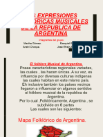 Las Expresiones Folkloricas Musicales