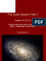 The Solar System 15-16