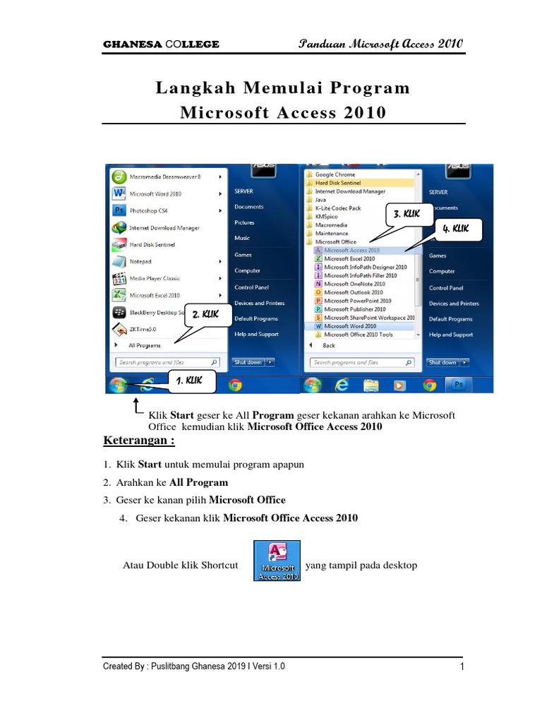 Acces & Power Point 2010 | PDF
