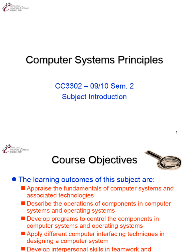 Computer Systems Principles | PDF