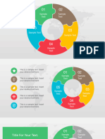 FF0159 01 Free Five Animated Segments Puzzle Powerpoint Diagram