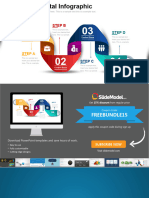 FF0270 01 Free 4 Step Infographic Diagram