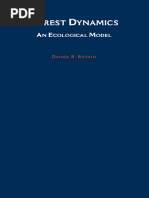 Daniel B. Botkin - Forest Dynamics - An Ecological Model (1993) PDF