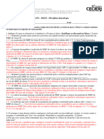 Direcionamento AP2 Imunologia 2022-2 