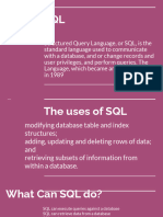 Lesson 1.2 SQL