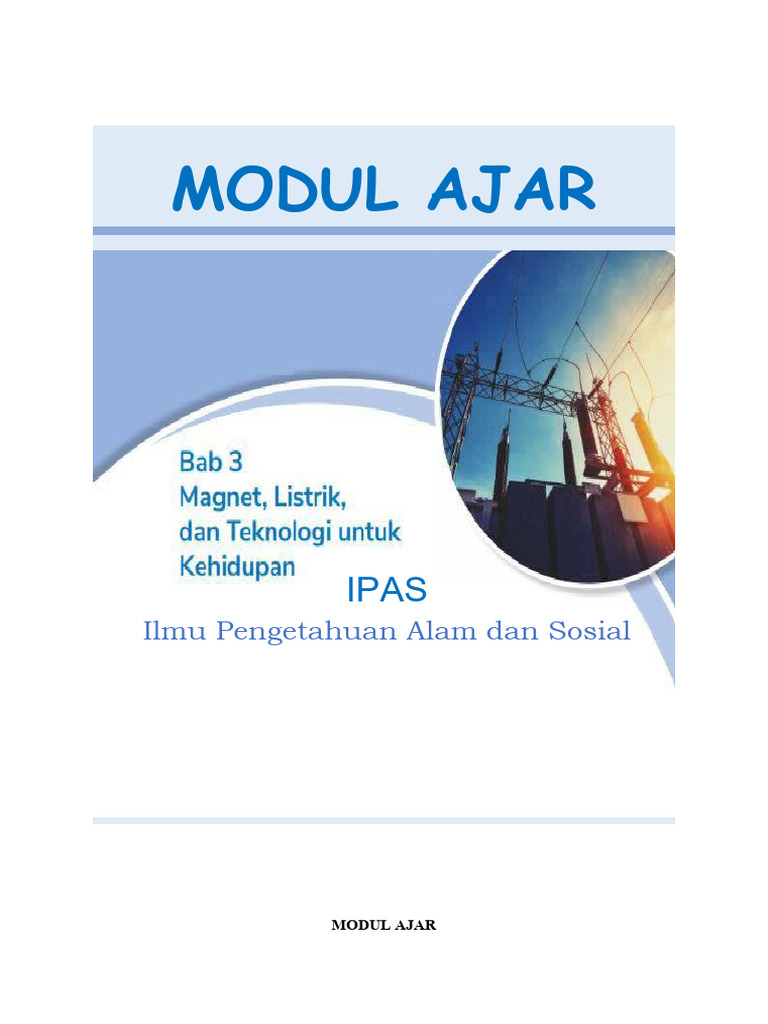 Modul Ajar Magnet Kelas 5 Berdiferensiasi | PDF | Teknologi & Rekayasa