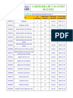 Vacantes 06-11-2023