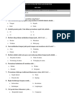 Soal PTS PJOK Kelas 6 SDN 2 WANAJAYA