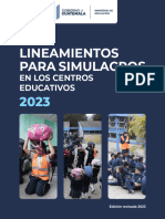 Lineamientos para Simulacros en Los Centros Educativos-1