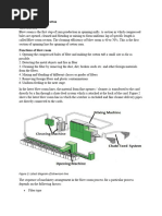 Blowroom Process in Cotton