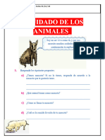 Cuidado de Los Animales Martes 01 de Diciembre 2020