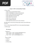 Chapter 3 Json