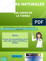 CIENCIAS Las Capas de La Tierra