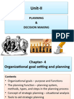 Chapter 4 Organizational Goal Setting and Planning