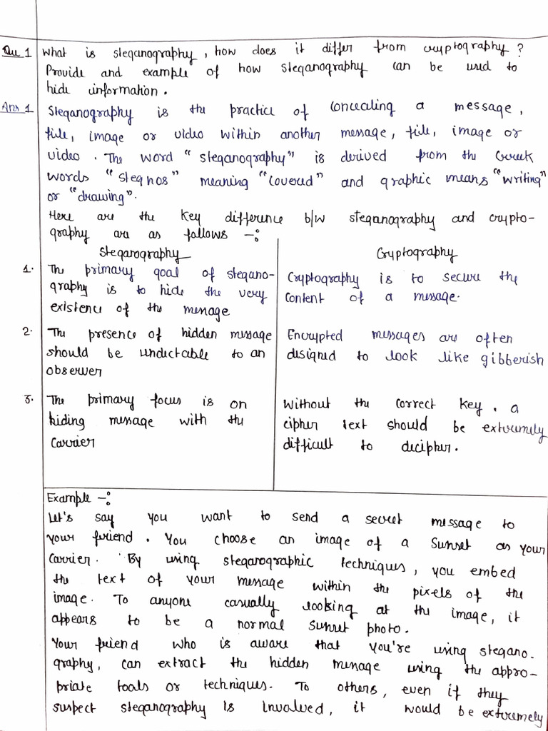 Assignment Cryptography Pdf