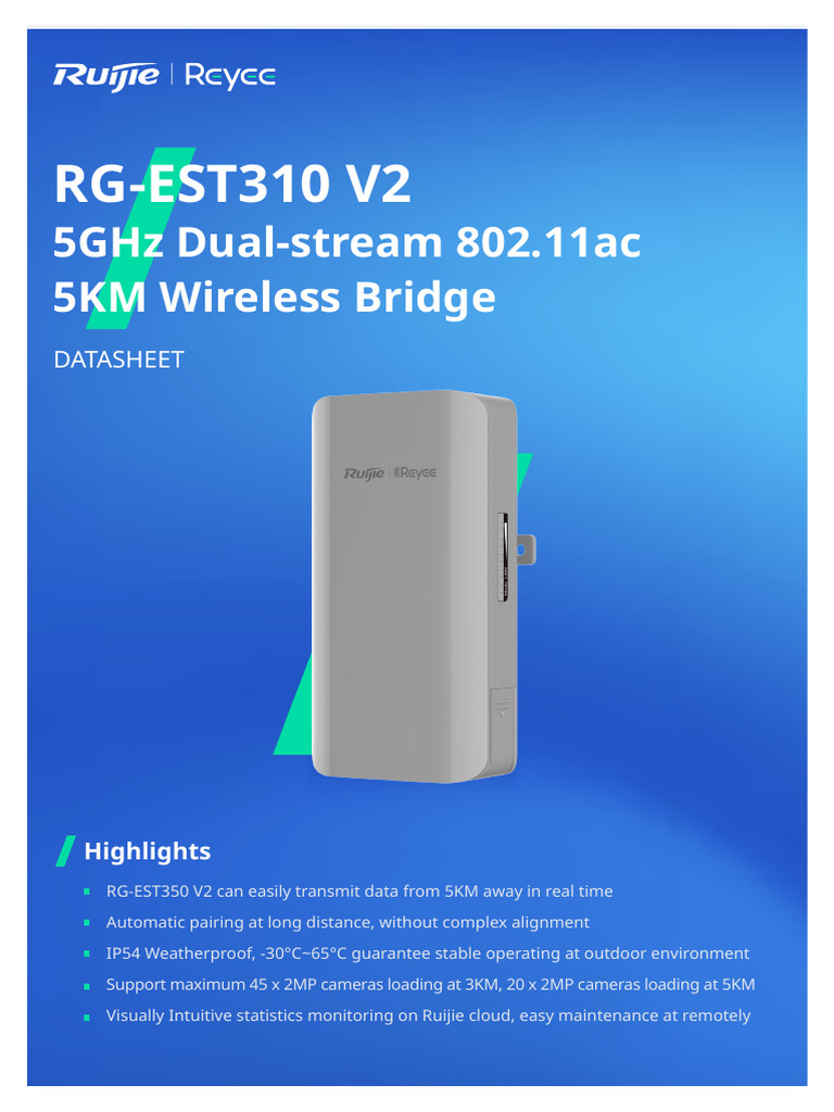 Rg-Est310 V2 - 20231226 | PDF | Ieee 802.11 | Ip Address