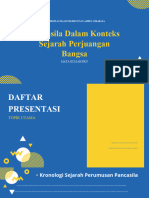 Pancasila Dalam Konteks Sejarah