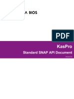 Kas-001-API-kaspro Snap API Document v.0.6