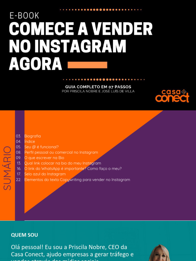 Comece A Vender No Instagram Agora | PDF | Publicidade | Comunicação humana
