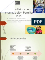 Normatividad en Planificación Familiar 2020