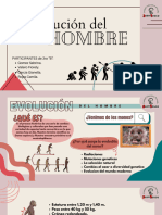 La Evolucion Del Hombre