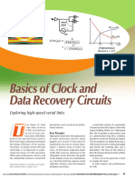 Basics of Clock and Data Recovery Circuits Exploring High-Speed Serial Links