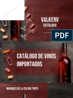 Catálogo de Vinos Importados - Valkerv