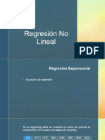 Regresión No Lineal