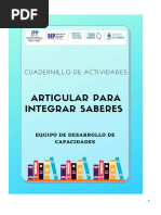 Cuadernillo Articular 1er Ciclo - BLOQUE 1