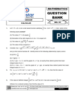 Calculus Advanced Level Question Bank