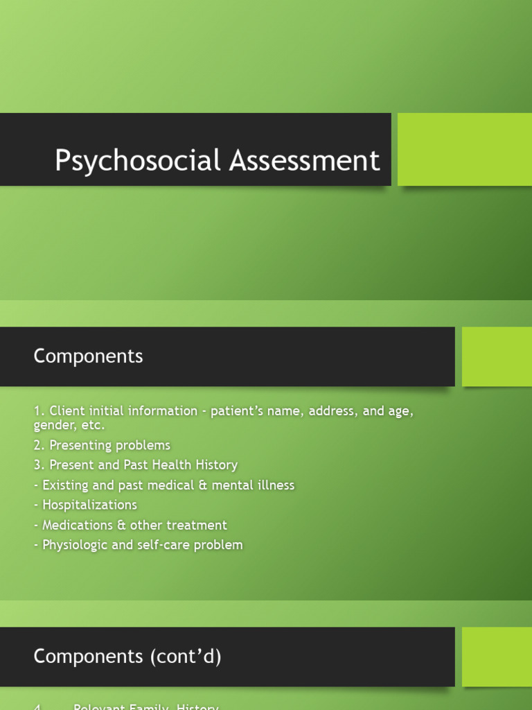 WHAT IS A MENTAL HEALTH ASSESSMENT TOOL visual data 7